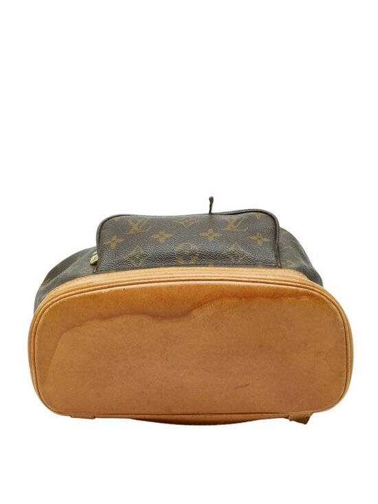 Louis Vuitton Monogram Montsouris MM Backpack Brown Leather main image 7